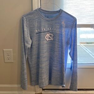 Men’s Jordan UNC long sleeve tee